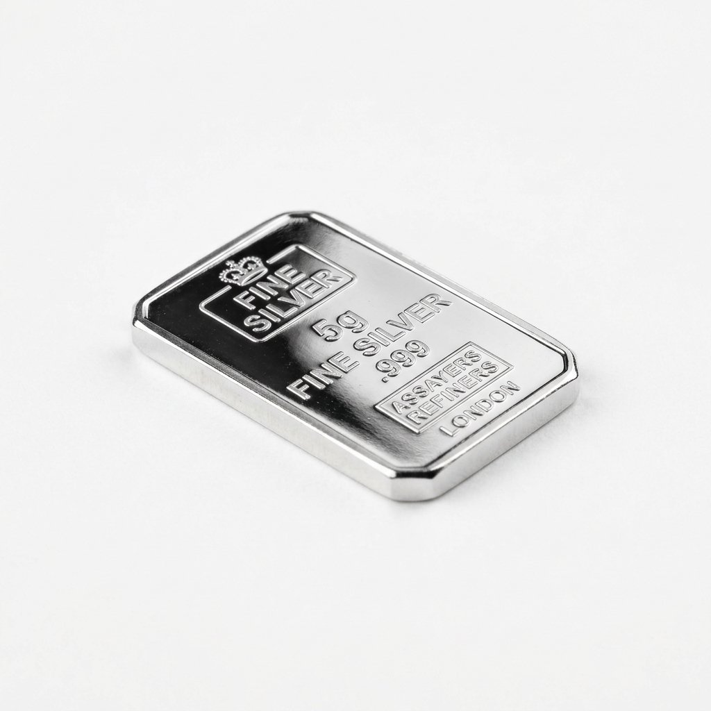 5 Gram Külçe Gümüş
